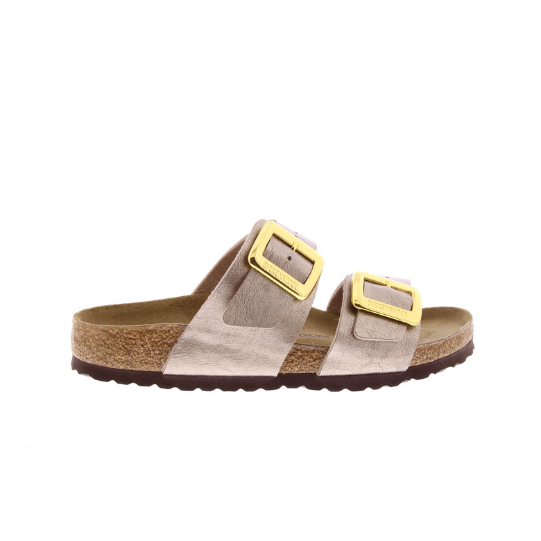 Birkenstock tongs bronze