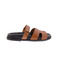 Atelier 04 thong slippers cognac 1