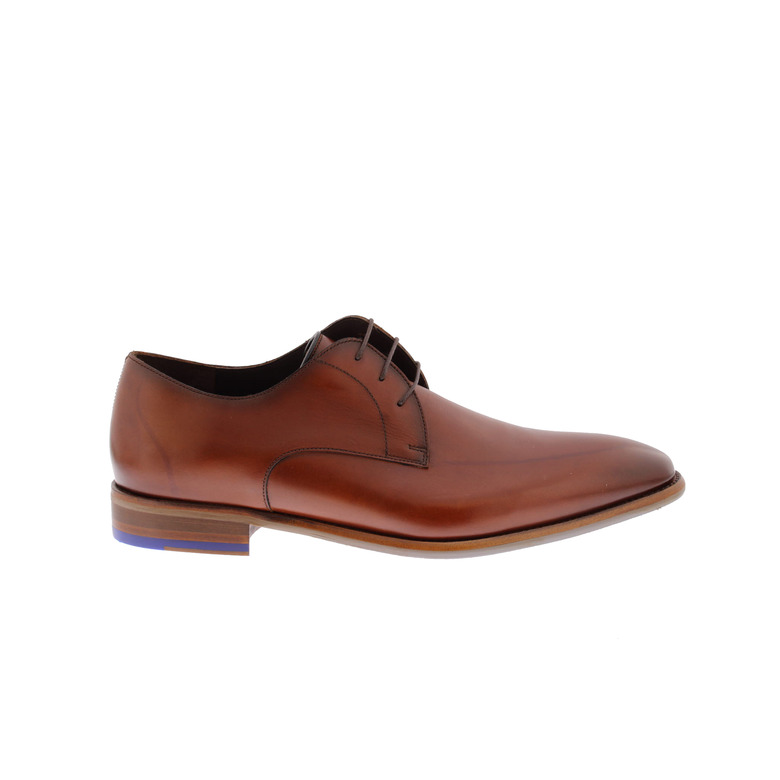 Floris Van Bommel veterschoenen cognac