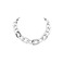 Les Cordes halsketting zilver 1