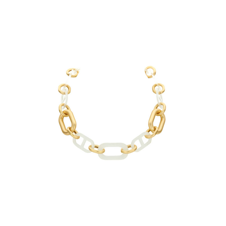 Les Cordes collier or