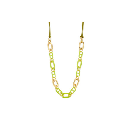 Les Cordes necklace green