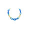 Les Cordes collier bleu 1