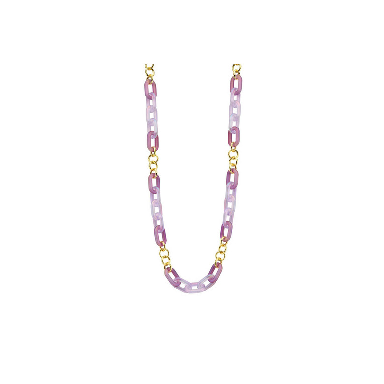 Les Cordes necklace violet