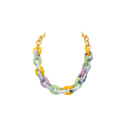 Les Cordes halsketting multi color