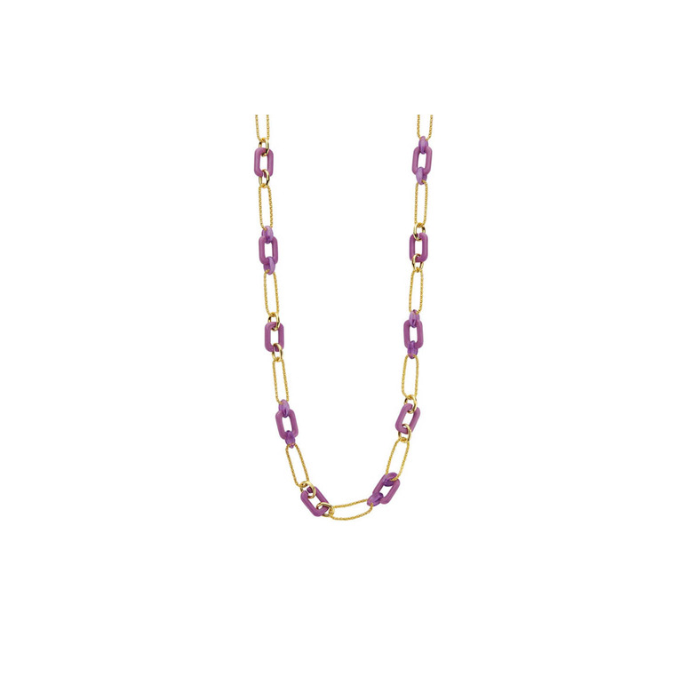 Les Cordes collier violet