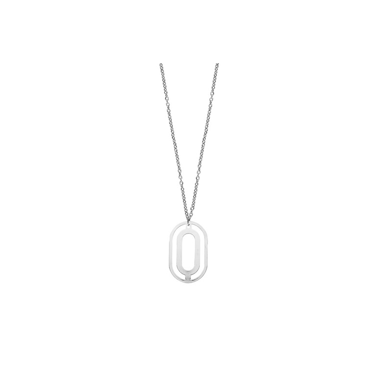 Les Cordes collier argent