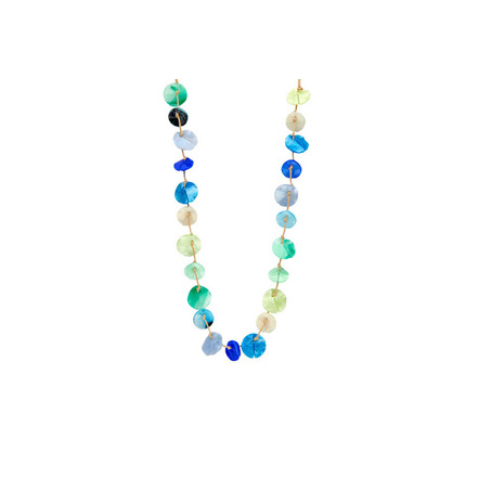 Les Cordes collier bleu