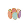 Les Cordes bracelet multicolor 1