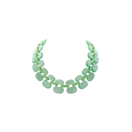 Les Cordes collier vert