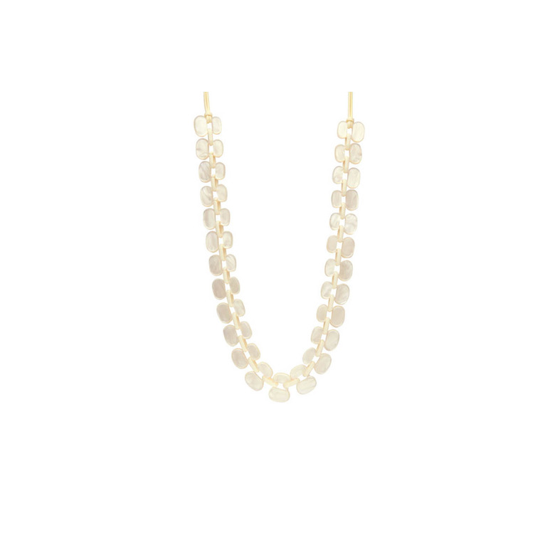 Les Cordes necklace ecru