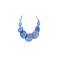 Les Cordes necklace blue 1