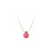 Les Cordes halsketting roze 1