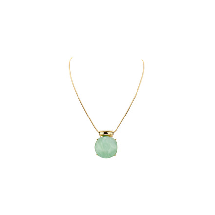 Les Cordes necklace green