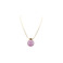 Les Cordes necklace violet 1