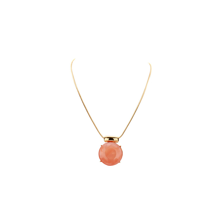 Les Cordes necklace orange