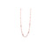 Les Cordes halsketting roze 1