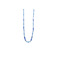 Les Cordes collier bleu 1