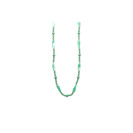 Les Cordes necklace green