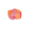 Les Cordes bracelet orange 1