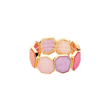 Les Cordes armband roze