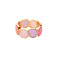 Les Cordes armband roze 1