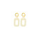Les Cordes earrings ecru 1