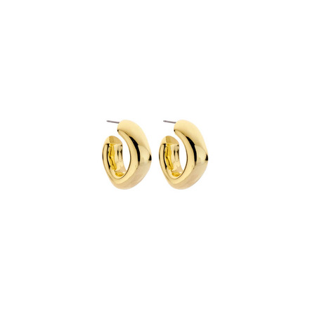 Les Cordes boucles d'oreilles or