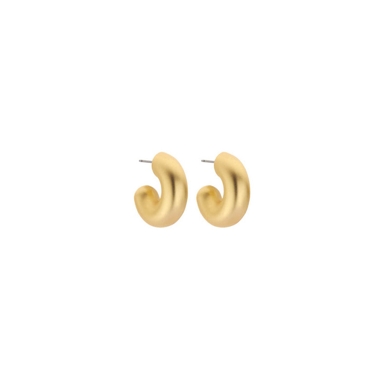 Les Cordes oorbellen goud