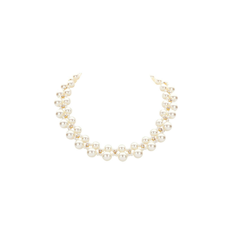 Les Cordes collier or