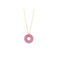 Les Cordes necklace violet 1