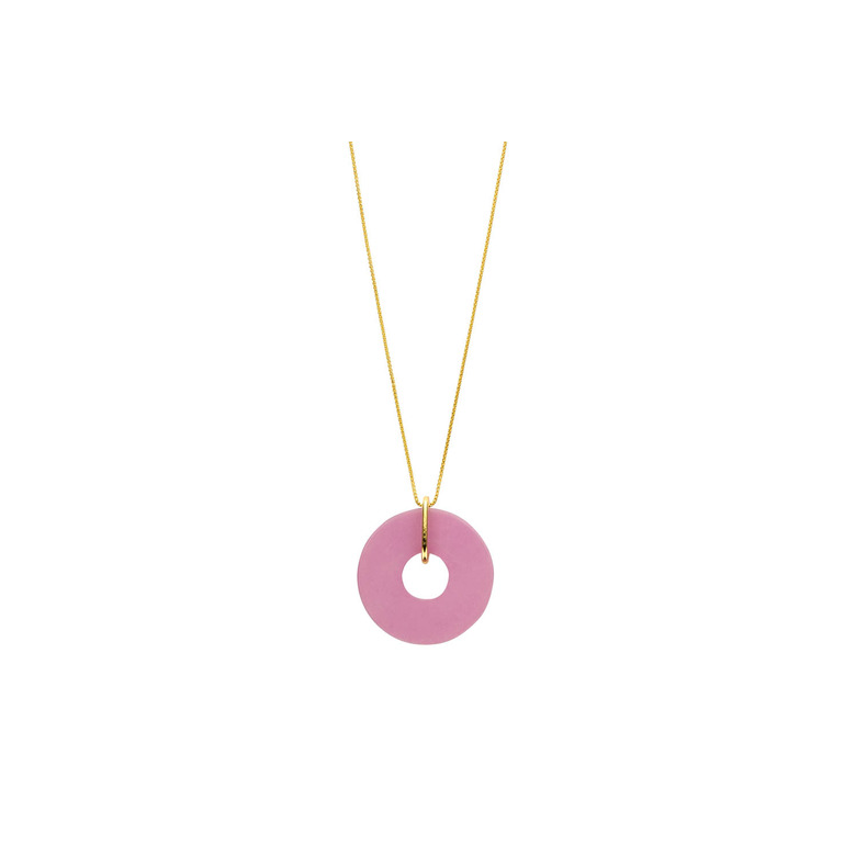 Les Cordes necklace violet