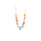 Les Cordes halsketting multi color 1