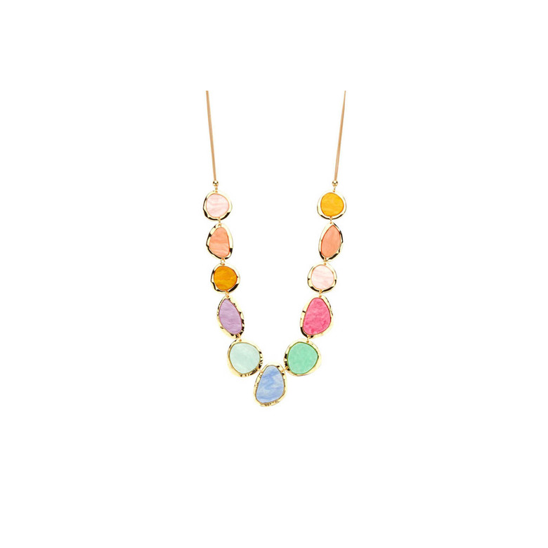 Les Cordes halsketting multi color