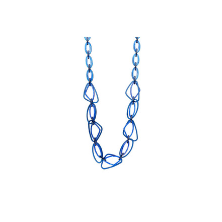 Les Cordes necklace blue