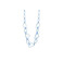 Les Cordes halsketting blauw 1