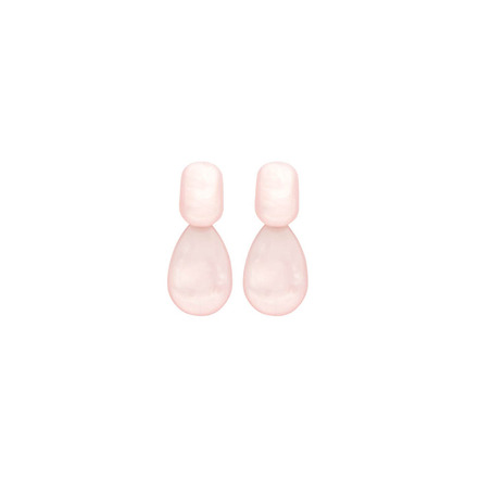 Les Cordes boucles d'oreilles rose