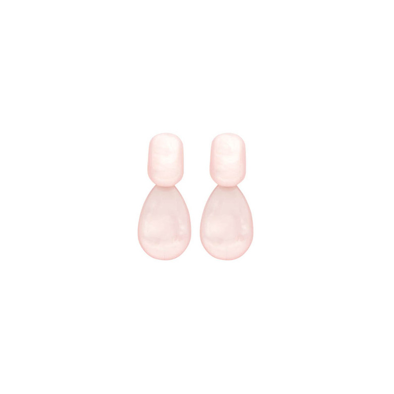 Les Cordes ohrringe rosa