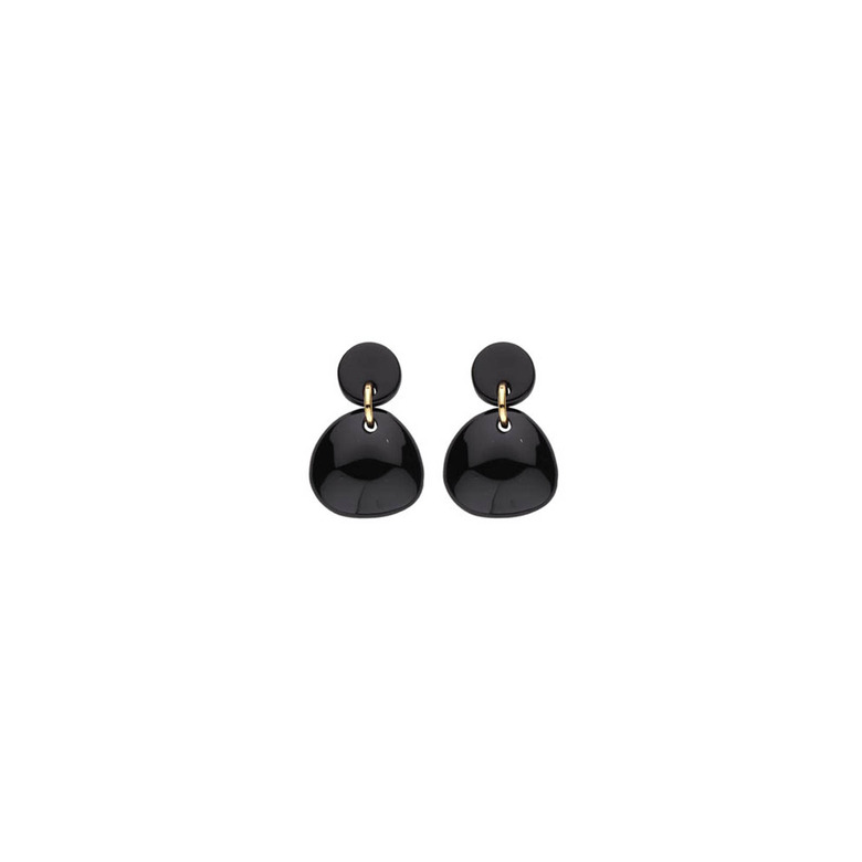 Les Cordes earrings black