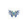 Les Cordes broche bleu 1