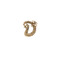 Les Cordes broche goud 1
