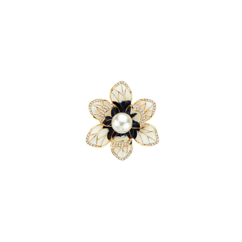 Les Cordes broche gold