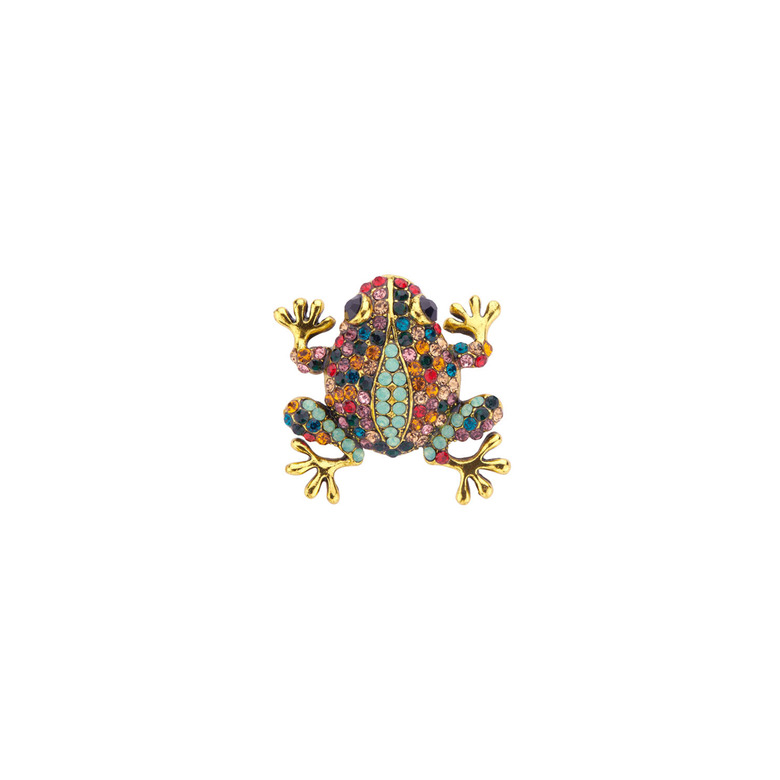 Les Cordes broche multicolor