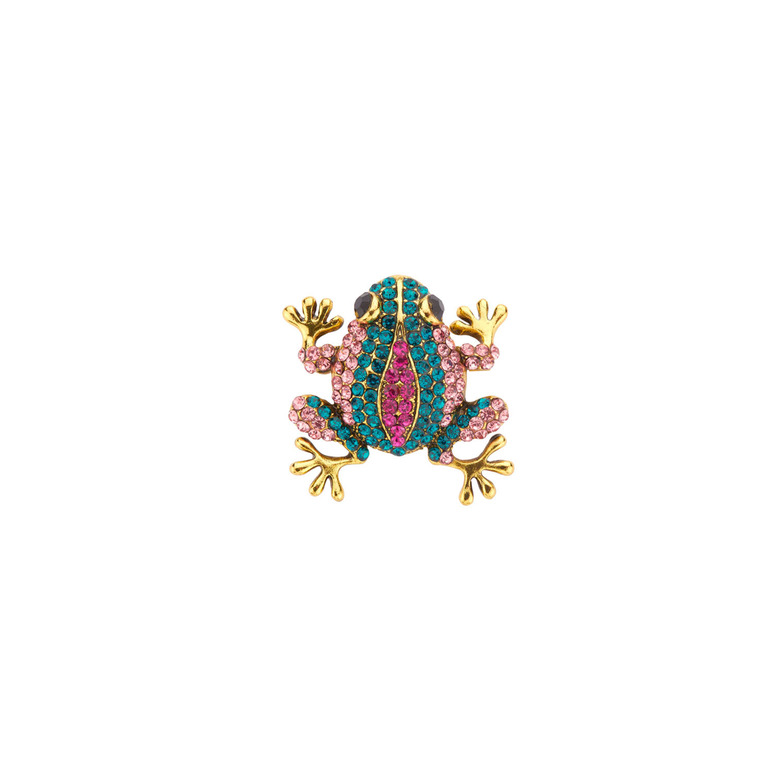 Les Cordes broche multicolor