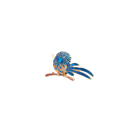 Les Cordes broche blau