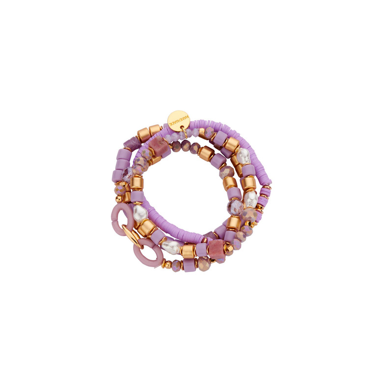 Les Cordes bracelet violet 1