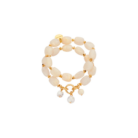 Les Cordes bracelet ecru