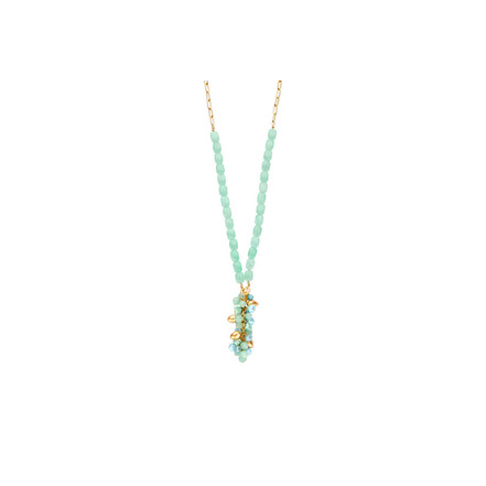 Les Cordes necklace blue