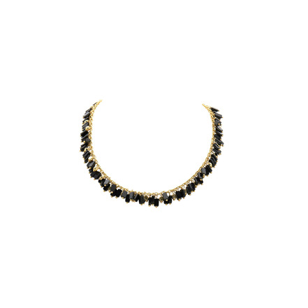 Les Cordes necklace black
