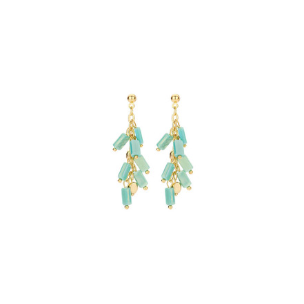 Les Cordes earrings blue